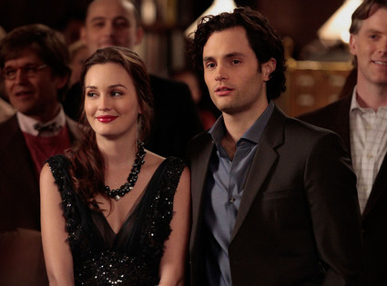 Leighton Meester, Penn Badgley, Gossip Girl Leighton Meester, Penn Badgley, Gossip Girl